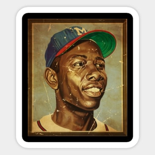 Hank Aaron [Frame Vintage] Sticker